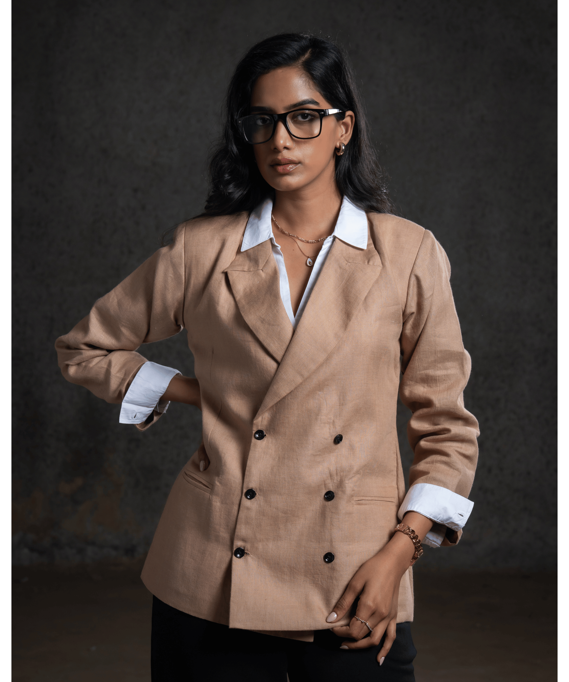 Linen Tailored Blazer